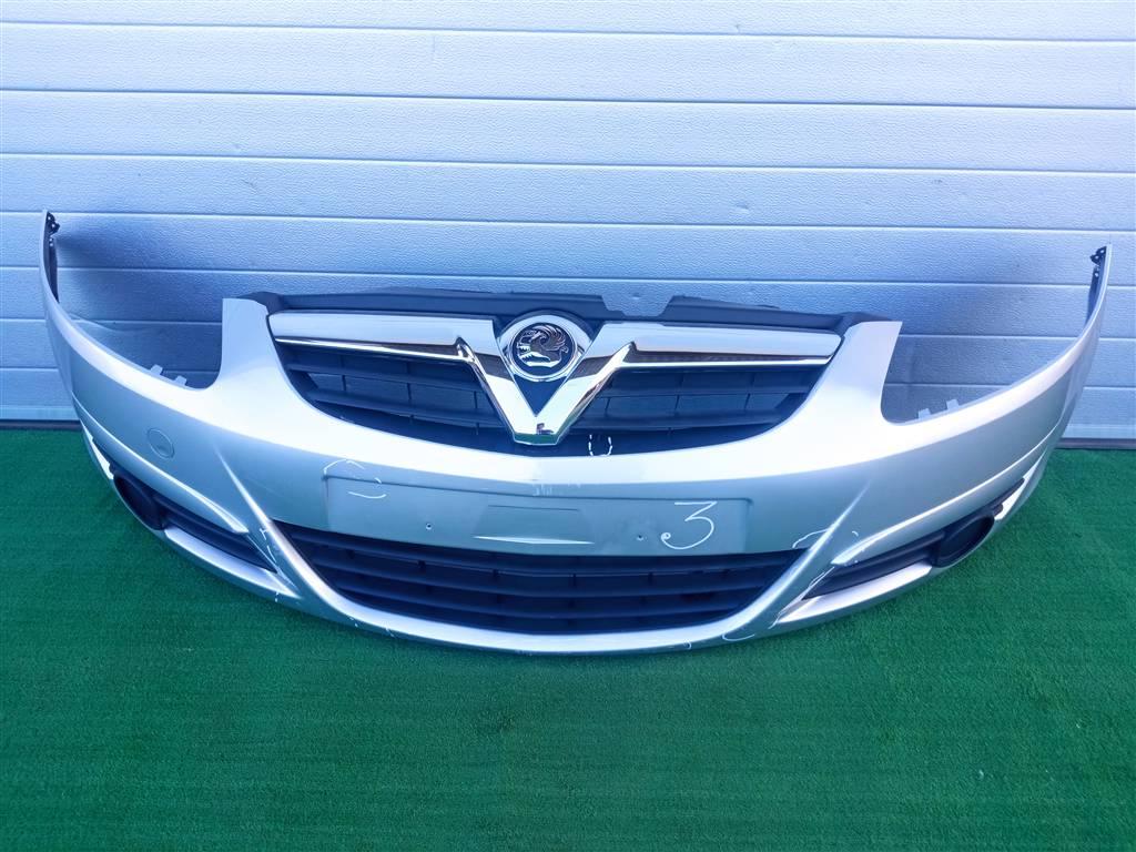 бампер передний Opel Corsa D (2006—2010) 2009, 1.4i Z14XEP, 13211462 - фото №1