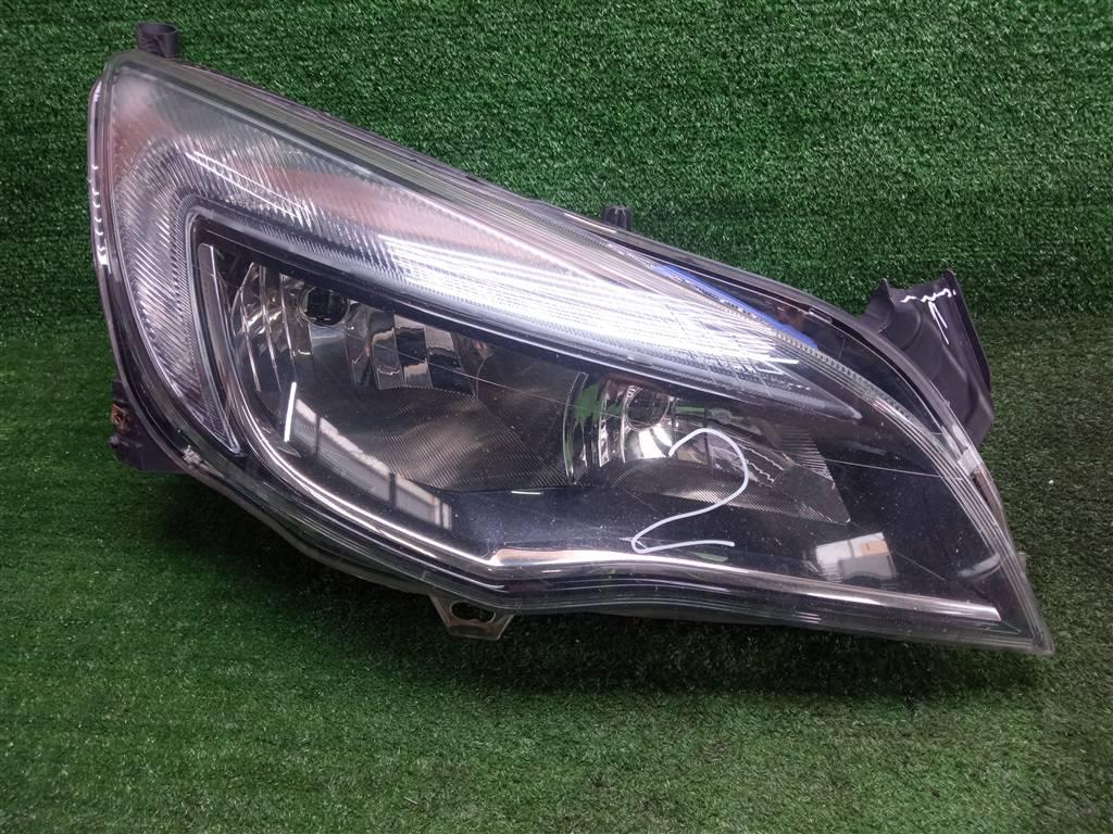 фара правая Opel Astra J (2009—2012) 2010, 1.6i A16XER, 13371602 - фото №1