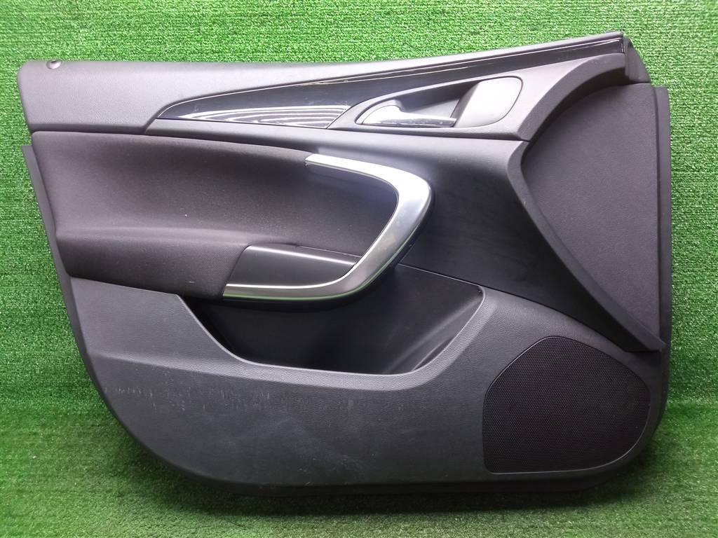 обшивка двери передняя левая Opel Insignia I (2008—2013) 2010, 1.8i A18XER, 22846580 - фото №1