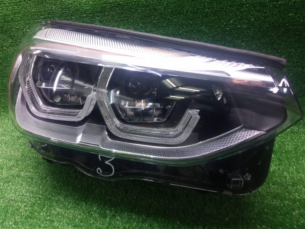 фара правая BMW X3 G01 (2017—2021) 2019, 2.0T, 63118739654 - фото №1
