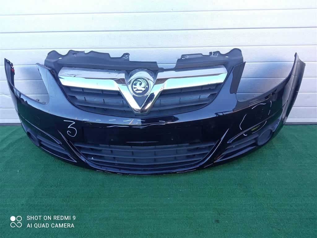 бампер передний Opel Corsa D (2006—2010) 2009, 1.4i Z14XEP, 13211462 - фото №1