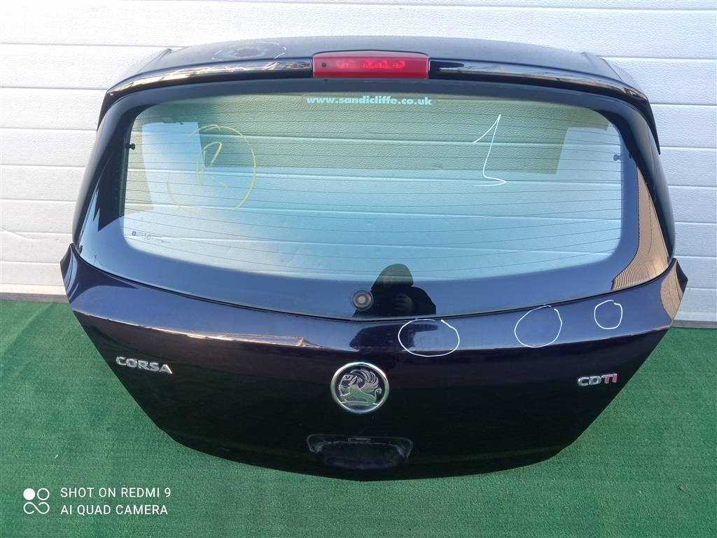 крышка багажника (дверь 3-5) Opel Corsa D (2006—2010) 2009, 1.4i Z14XEP, 93191542 - фото №1