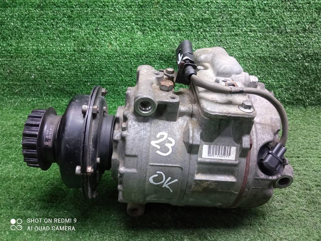 компрессор кондиционера Volkswagen Touareg I рестайлинг (2006—2010) 2008, 2.5TD BPE, 7H0820805H - фото №1