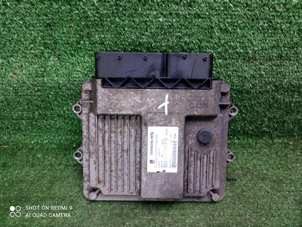 блок управления двигателем Opel Combo C рестайлинг (2003—2011) 2008, 1.3CDTI Z13DTJ, 55566390 - фото №1