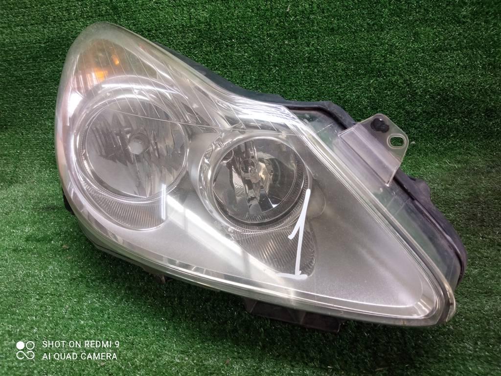 фара правая Opel Corsa D (2006—2010) 2009, 1.4i Z14XEP, 13186384 - фото №1