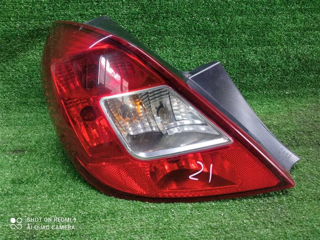 фонарь задний левый Opel Corsa D (2006—2010) 2010, 1.4i Z14XEP, 13269050 - фото №1