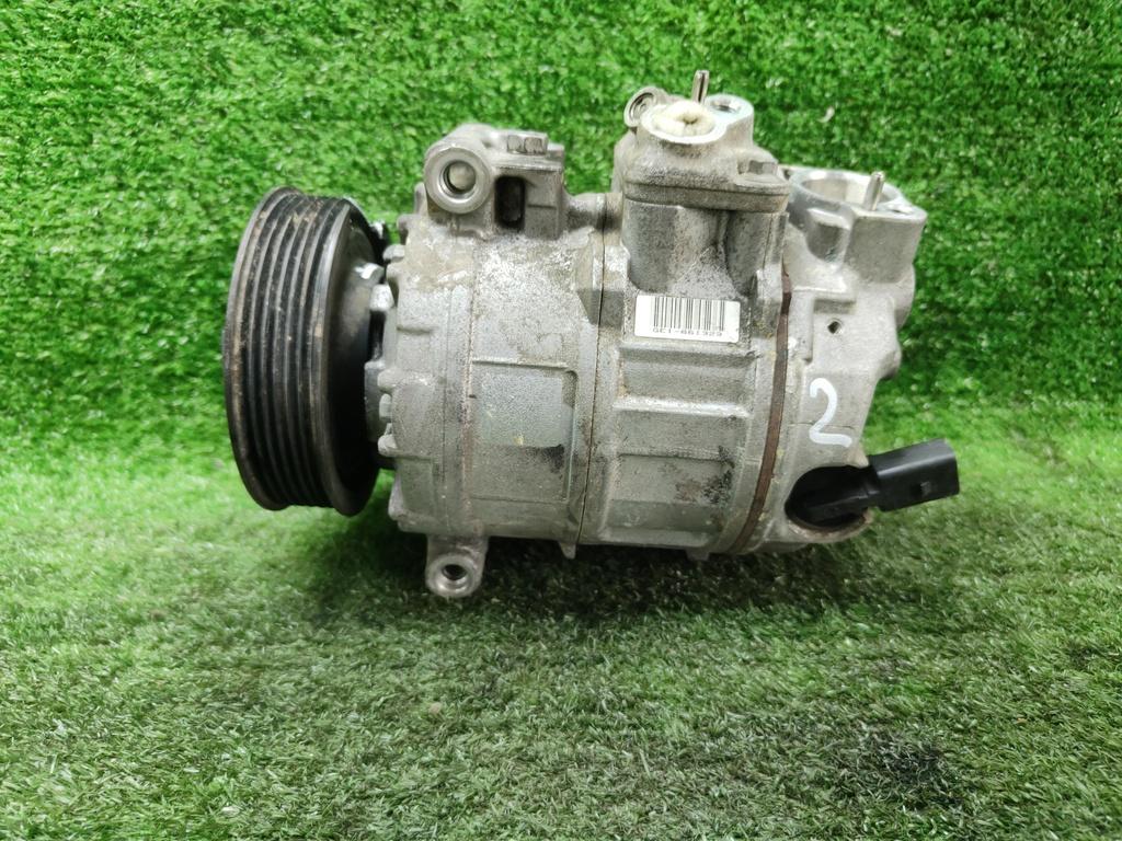 компрессор кондиционера Volkswagen Golf Mk6 (2008—2012) 2010, 1.4TSI CAXA, 1K0820859S - фото №1