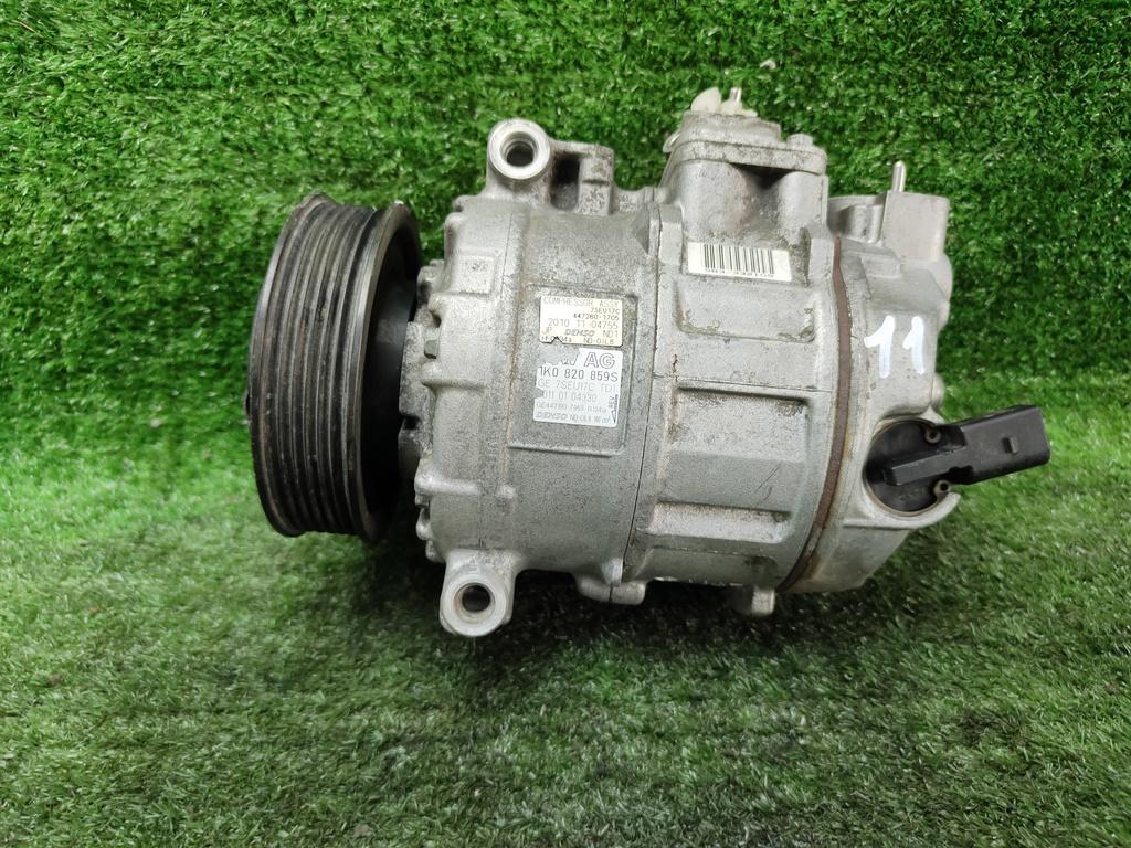компрессор кондиционера Volkswagen Passat B6 (2005—2010) 2006, 2.0FSI BVY, 1K0820859S - фото №1