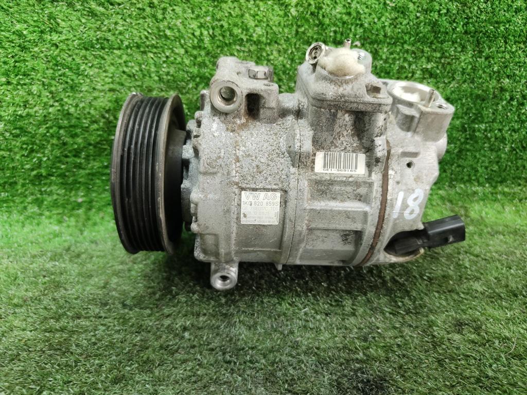компрессор кондиционера Volkswagen Passat B6 (2005—2010) 2006, 2.0FSI BVY, 1K0820859S - фото №1