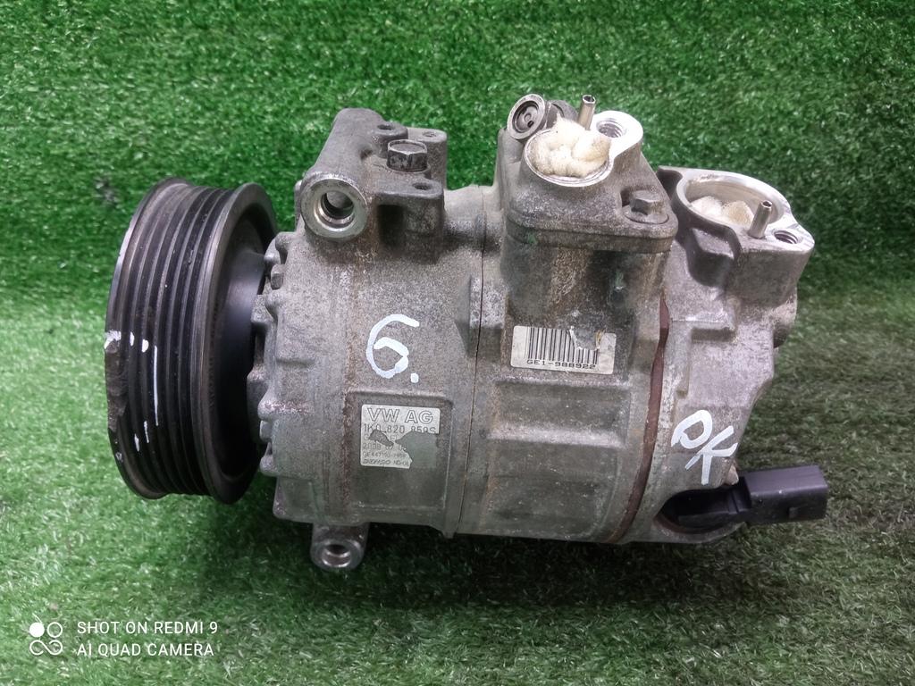компрессор кондиционера Volkswagen Passat B6 (2005—2010) 2010, 2.0FSI BVY, 1K0820859S - фото №1