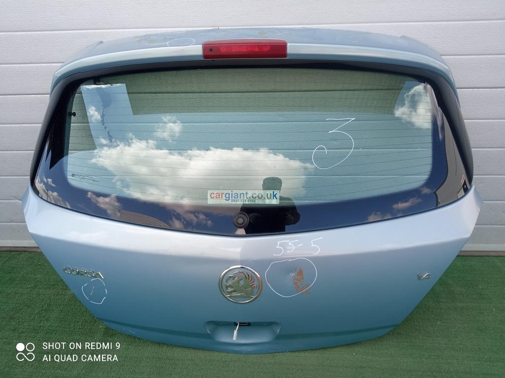 крышка багажника (дверь 3-5) Opel Corsa D (2006—2010) 2009, 1.4i Z14XEP, 93191542 - фото №1