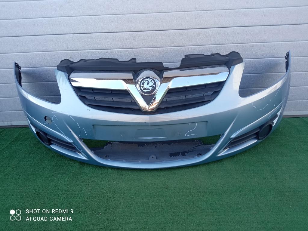 бампер передний Opel Corsa D (2006—2010) 2009, 1.4i Z14XEP, 13211462 - фото №1