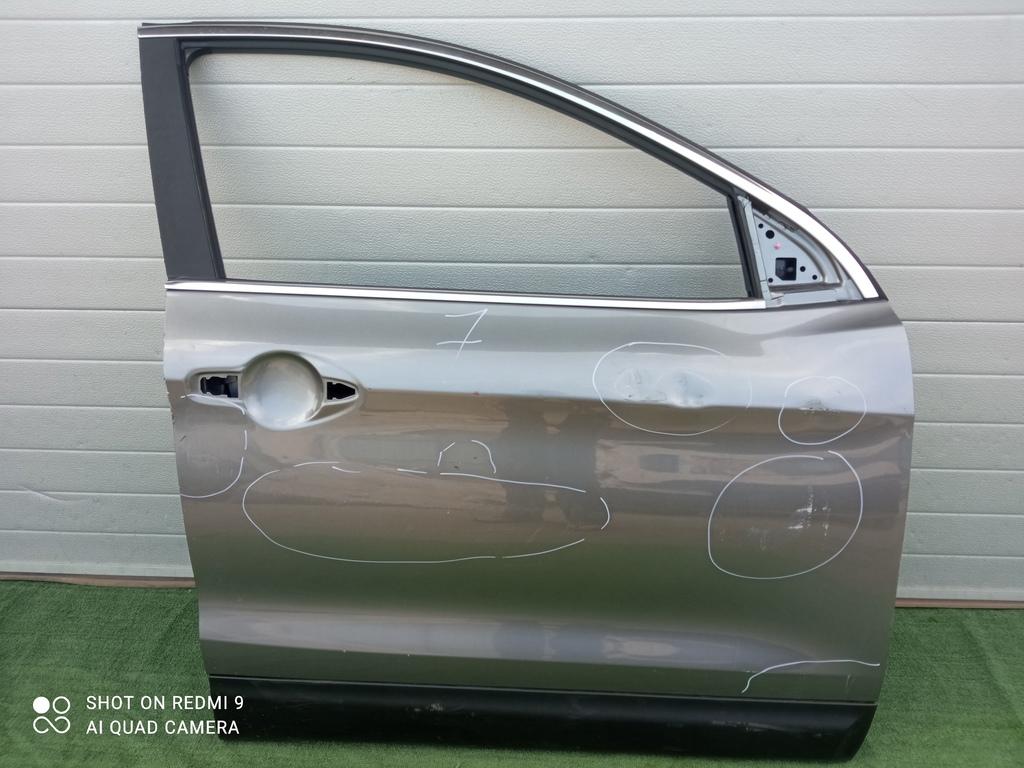 дверь передняя правая Nissan Qashqai II (2013—2019) 2016, 1.6 DCI R9M, H01004EAMA - фото №1