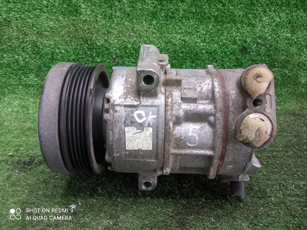 компрессор кондиционера Opel Corsa D (2006—2010) 2010, 1.4i Z14XEP, 55701200 - фото №1