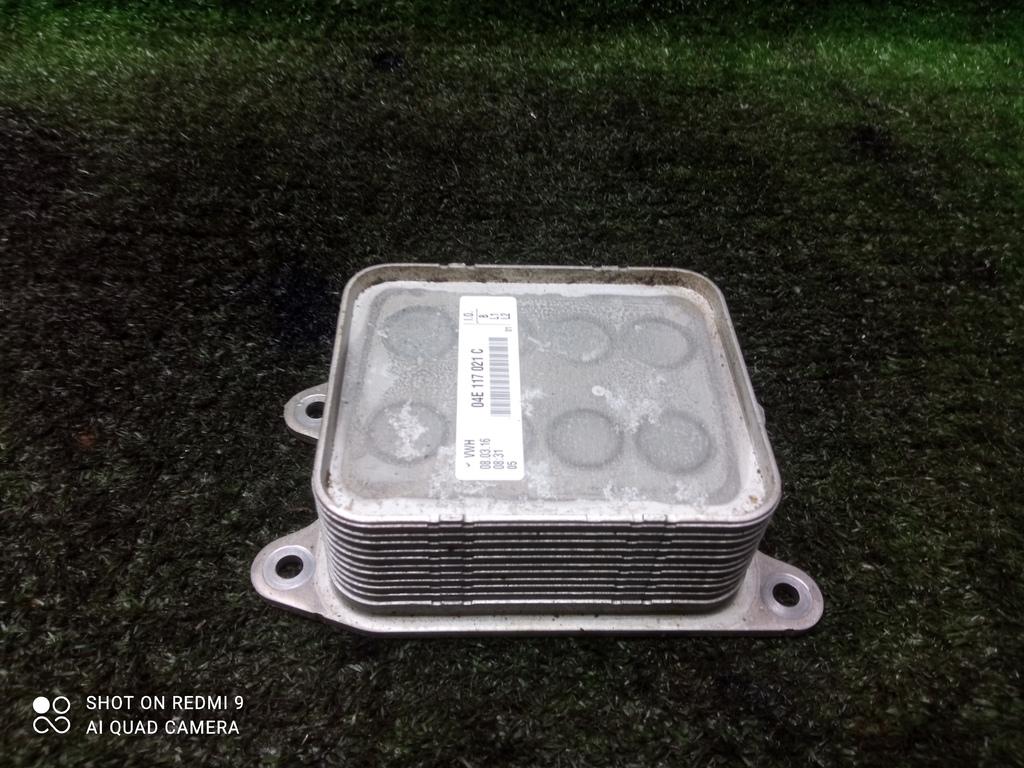 радиатор масляный Skoda Octavia III (2013—2017) 2015, 1.2TSi CJZ, 04E117021C - фото №1