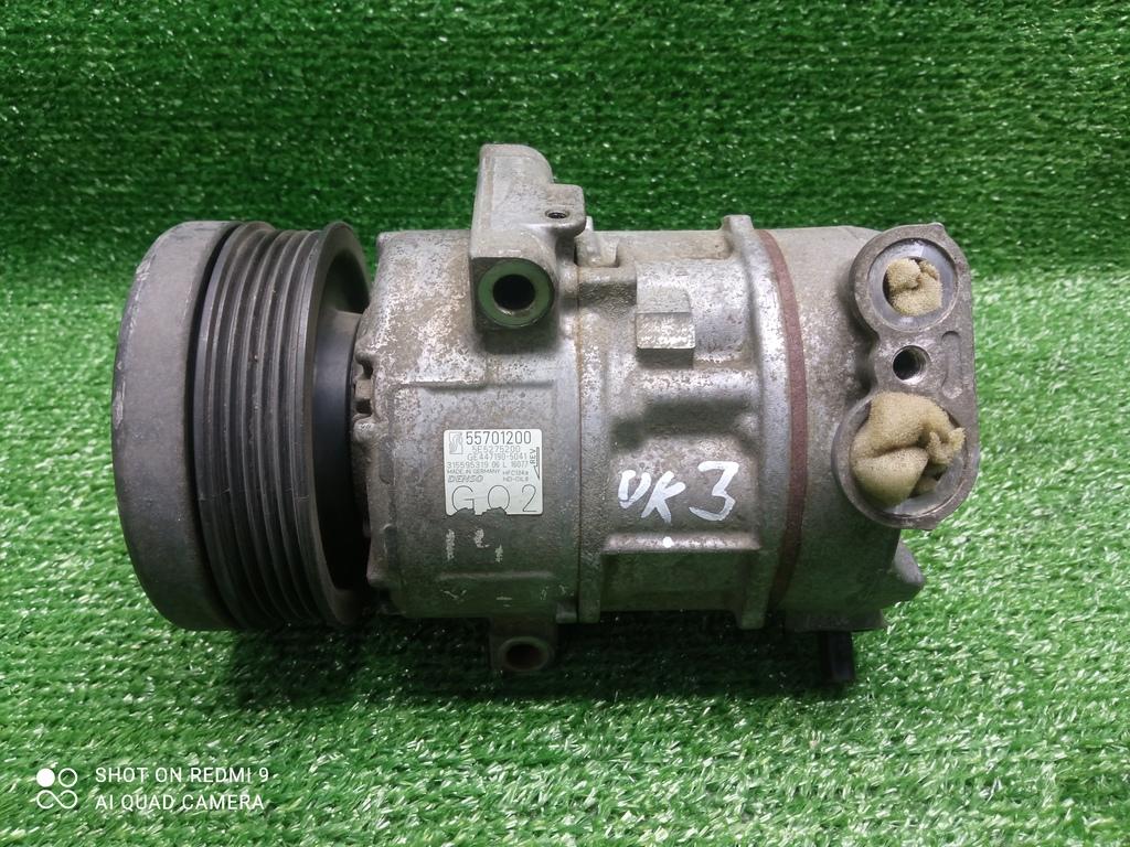 компрессор кондиционера Opel Corsa D (2006—2010) 2009, 1.4i Z14XEP, 55701200 - фото №1