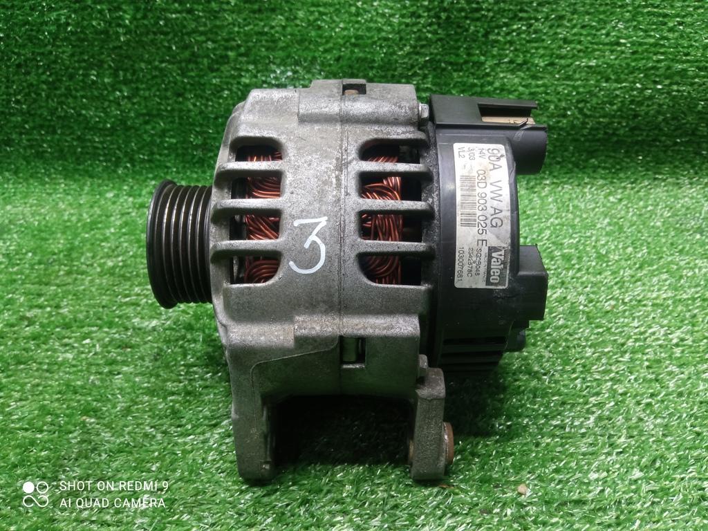 генератор Skoda Fabia I рестайлинг (2004—2007) 2008, 1.2i AZQ, 03D903025E - фото №1