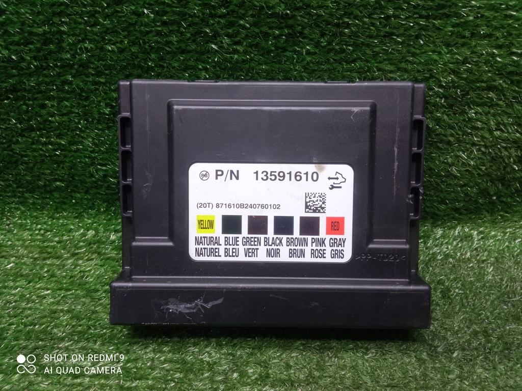 блок комфорта Opel Astra J (2009—2012) 2011, 1.4T A14NET, 13591610 - фото №1