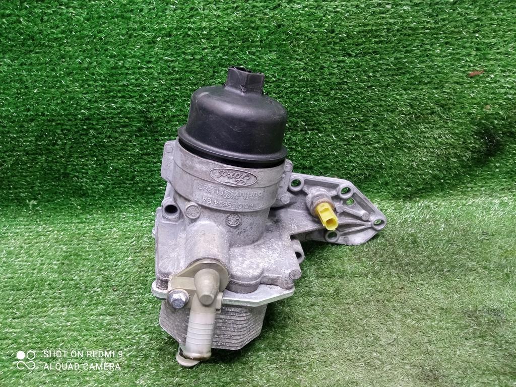 корпус масляного фильтра Ford Transit VII (2006—2014) 2013, 2.4TD H9FB PUMA, 6C1Q6B624BA - фото №1