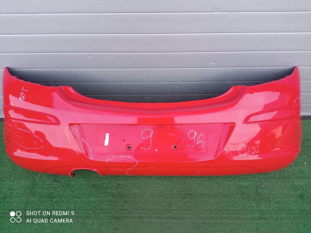 бампер задний Opel Corsa D рестайлинг 2 (2011—2014) 2013, 1.4i Z14XEP, 13179916 - фото №1