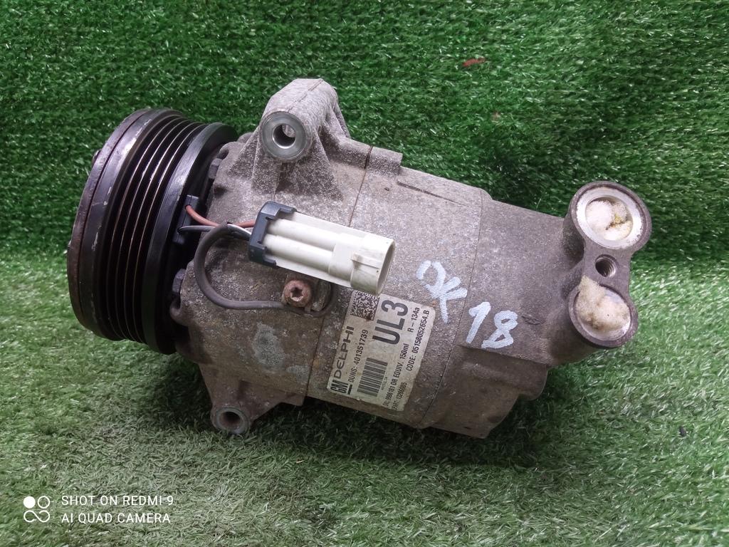 компрессор кондиционера Opel Astra H рестайлинг (2006—2014) 2011, 1.6i Z16XER, 13286085 - фото №1