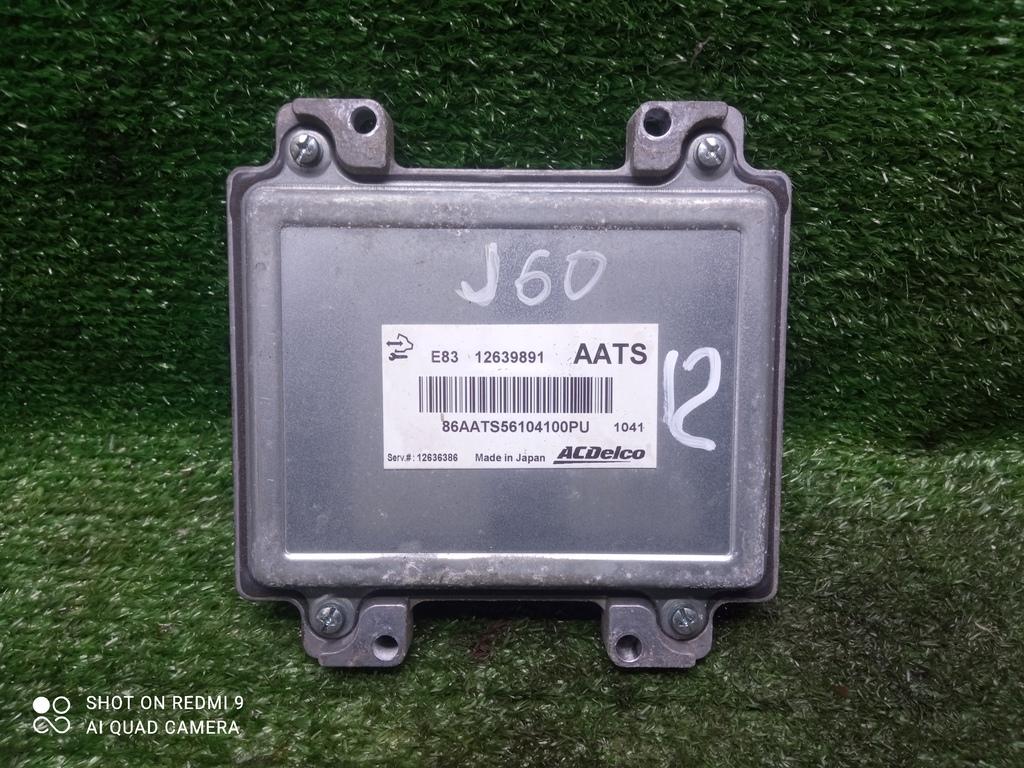 блок управления двигателем Opel Insignia I рестайлинг (2013—2017) 2013, 1.6i A18XER, 12639891 - фото №1