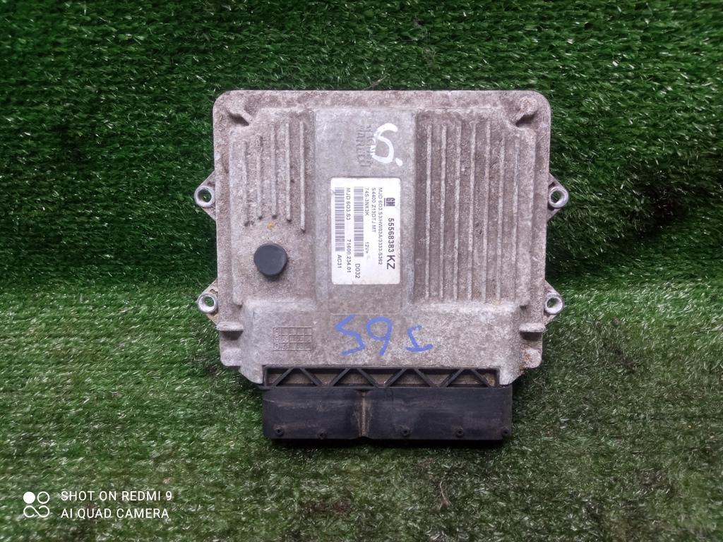блок управления двигателем Opel Corsa D (2006—2010) 2009, 1.3CDTI Z13DTJ, 55568383 - фото №1