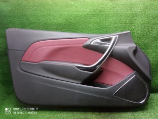 обшивка двери передняя левая Opel Astra GTC J (2009—2012) 2011, 1.6i A16XER, 13345235