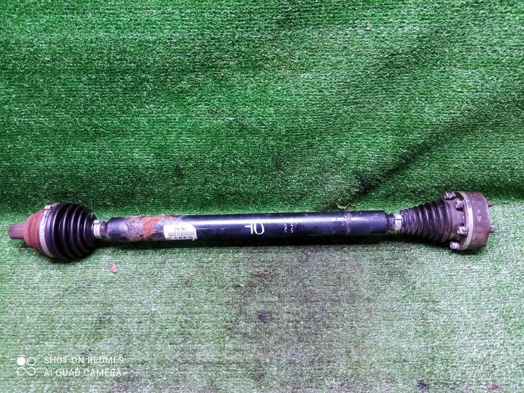 полуось передняя правая (приводной вал, ШРУС) Skoda Octavia II рестайлинг (2008—2013) 2010, 1K0407272NN - фото №1