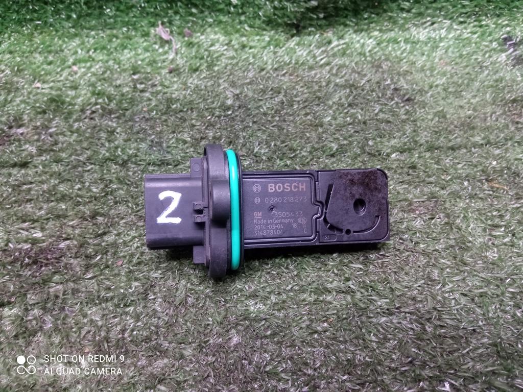 расходомер воздуха Opel Astra J (2009—2012) 2012, 1.4T A14NET, 13505433 - фото №1