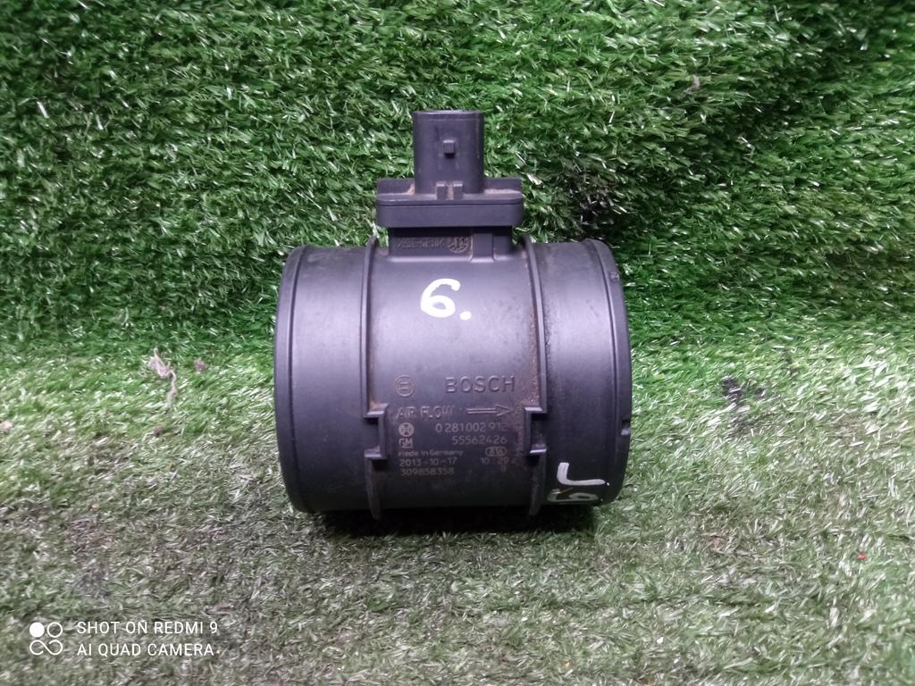 расходомер воздуха Opel Insignia I (2008—2013) 2011, 2.0TD A20DTH, 55562426 - фото №1