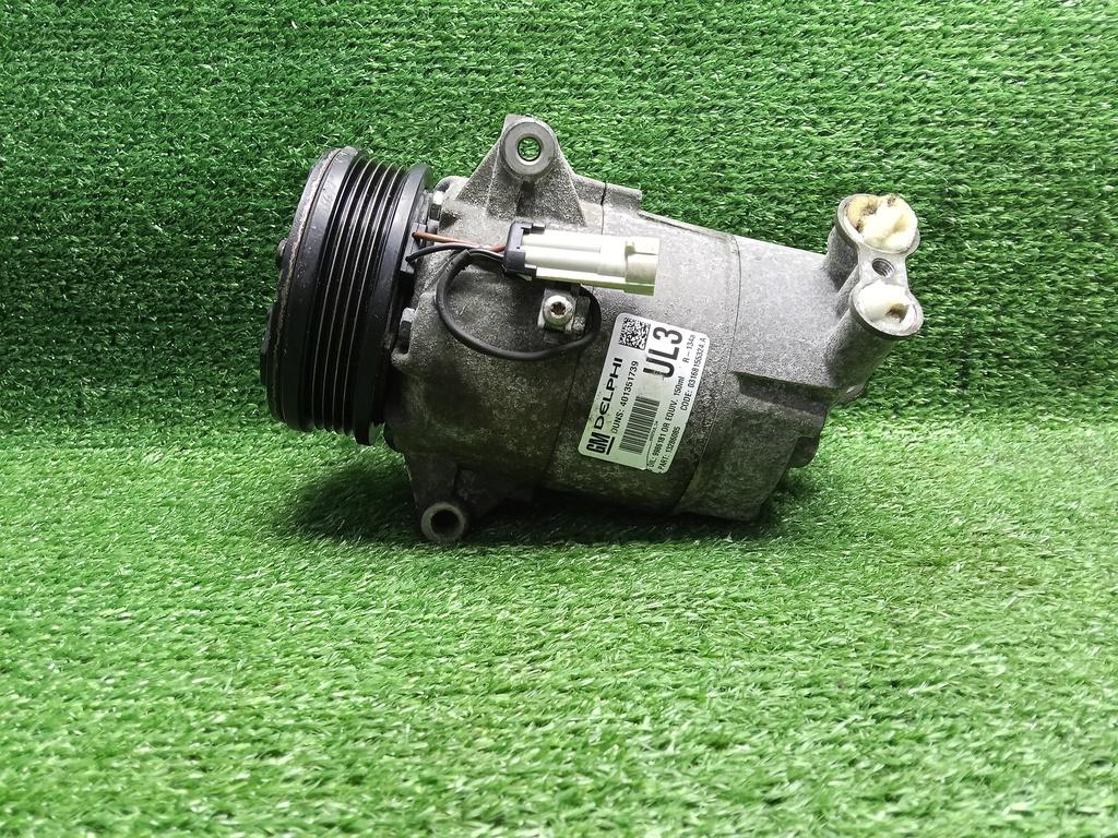компрессор кондиционера Opel Astra H рестайлинг (2006—2014), 1.6i Z16XER, 13286085 - фото №1