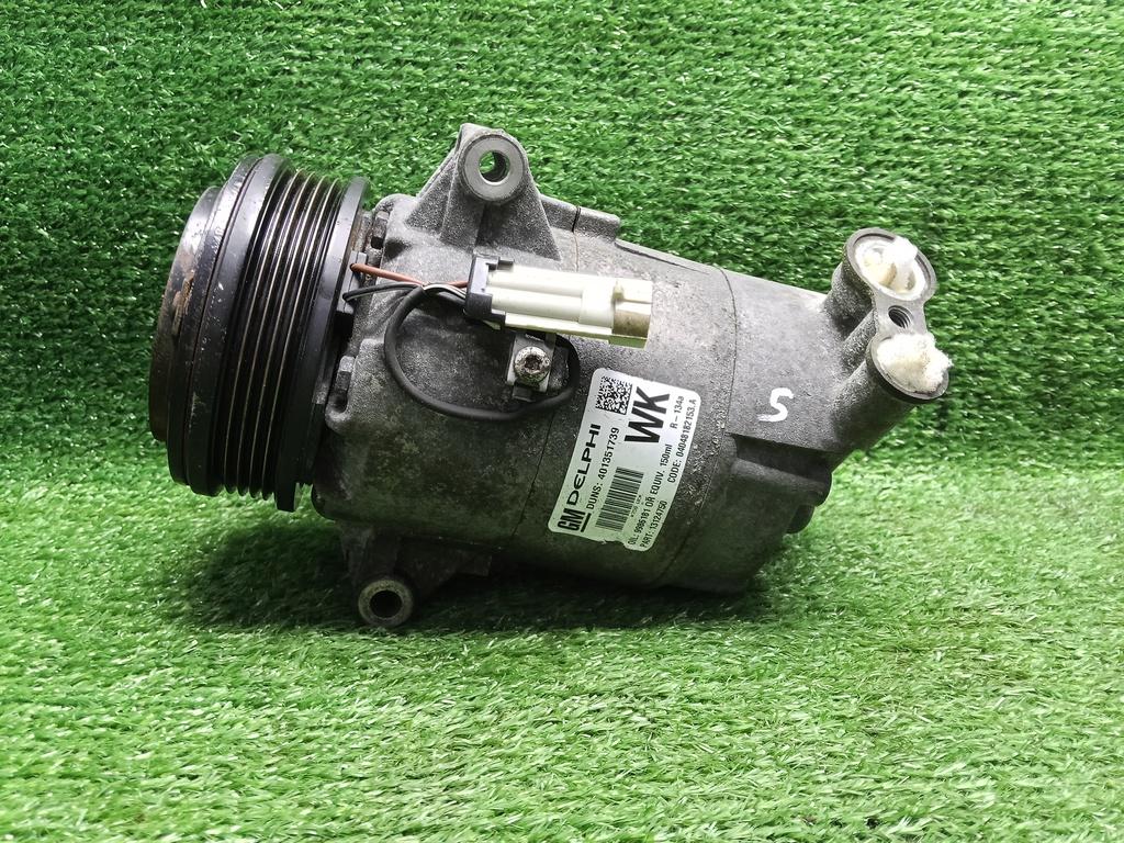 компрессор кондиционера Opel Astra H рестайлинг (2006—2014) 2008, 1.8i Z18XER, 13124750 - фото №1