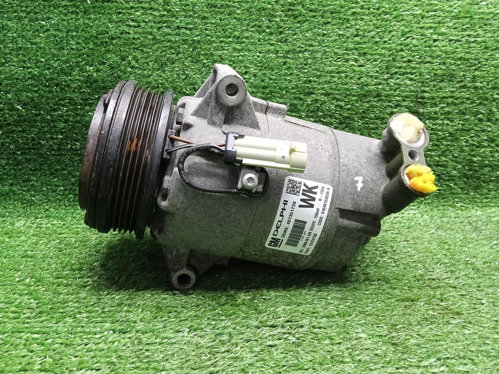 компрессор кондиционера Opel Astra H рестайлинг (2006—2014) 2009, 1.8i Z18XER, 13124750 - фото №1