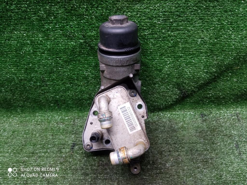 корпус масляного фильтра Opel Zafira C (2011—2016) 2015, 2.0TD A20DT, 55595532 - фото №1