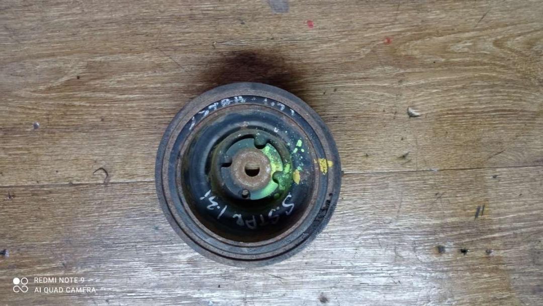 шкив коленвала Mitsubishi Space Star 1 поколение 1999, 1.3 л., бензин, МКПП, хетчбэк 5 дв. - фото №1