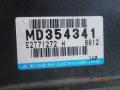 блок управления двигателем Mitsubishi Space Star 1 поколение 1999, 1.3 л., бензин, МКПП, минивэн, MD354341 - фото №3