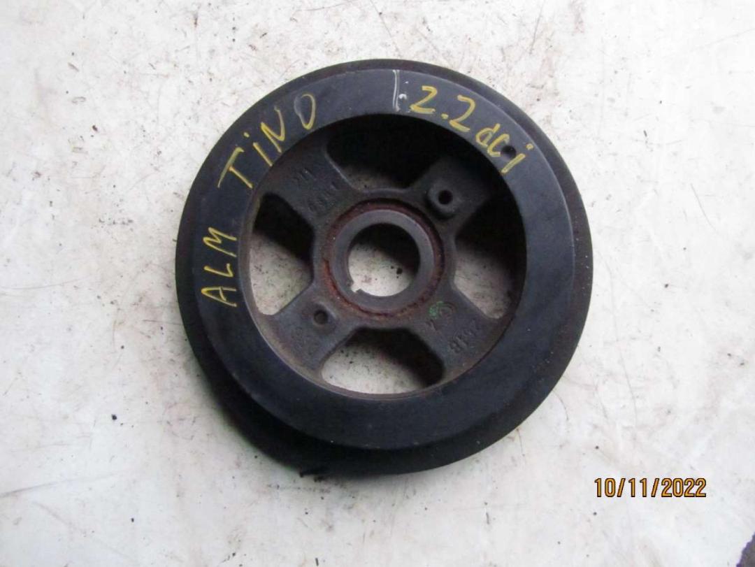 шкив коленвала Nissan Almera Tino V10 2001, 2.2 л., дизель - фото №1