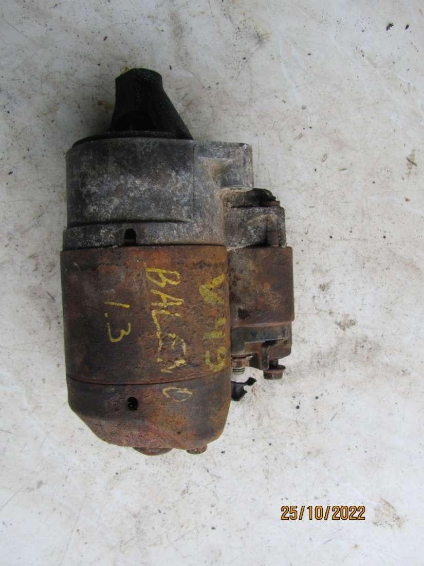 стартер Suzuki Baleno 1 поколение 1997, 1.3 л., i, бензин, МКПП, седан - фото №1