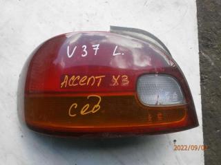 фонарь задний левый Hyundai Accent 1 поколение (X3) [рестайлинг] 1997, 1.3 л., бензин, МКПП, седан
