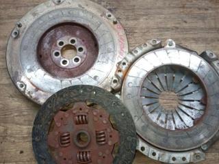 комплект сцепления Toyota Carina T190 1995, 1.6 л., бензин, МКПП, седан