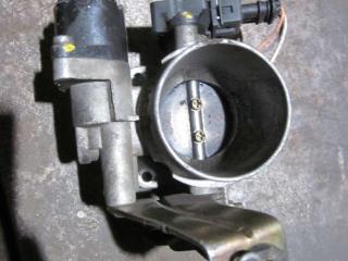 заслонка дроссельная Renault Scenic 1 поколение 1998, 1.6 л., i, бензин, 7700861769