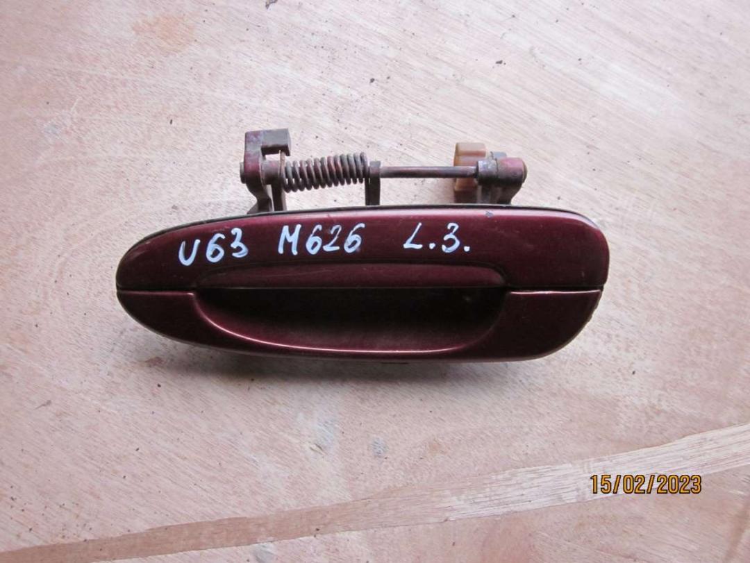 ручка наружная задняя левая Mazda 626 GE 1995, 1.8 л., бензин, МКПП, седан - фото №1