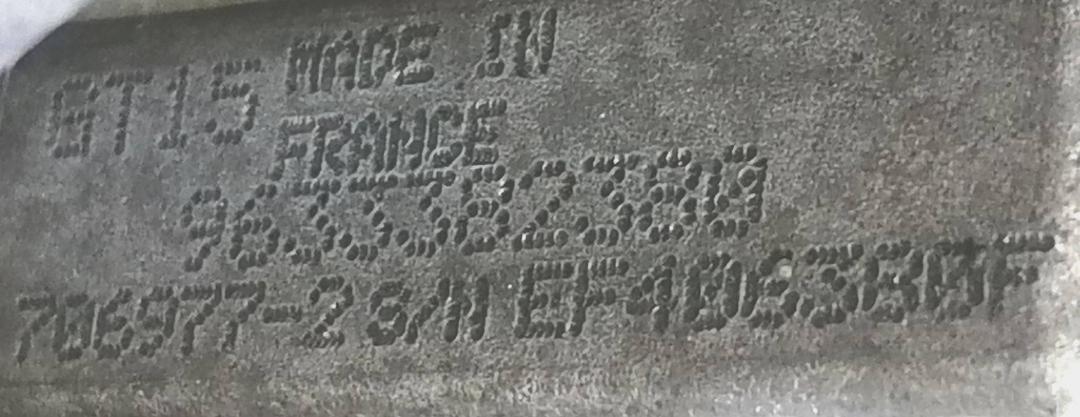 турбина Citroen Xsara Picasso 1 поколение 2004, 2.0 л., HDi, RHY (DW10TD), дизель, МКПП, серебристый, передний привод, GT15, 9633382380, 706977-2, EF406380F - фото №1