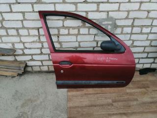 дверь передняя правая Renault Megane 1 поколение 1997, 1.4 л., бензин, МКПП, хетчбэк 5 дв.