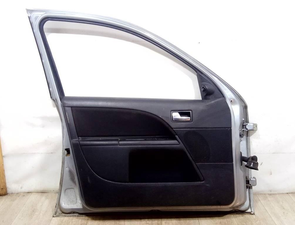 замок двери передней левой Ford Mondeo 3 поколение 2003, 2.0 л., TDCi, дизель, 5МКПП, серебристый, хетчбэк 5 дв., передний привод - фото №1