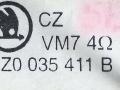динамик высокочастотный (пищалка) Skoda Octavia 2 поколение (A5) 1Z 2006, 1.9 л., TDi, BJB, дизель, 5МКПП, бежевый, хетчбэк 5 дв., передний привод, 1Z0035411B - фото №3