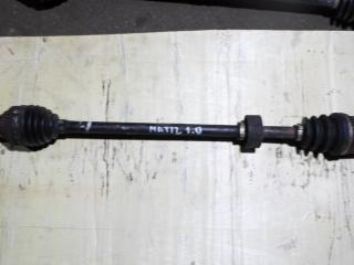 полуось передняя правая (приводной вал, ШРУС) Daewoo Matiz M150 [рестайлинг] 2001, 1.0 л., бензин, МКПП