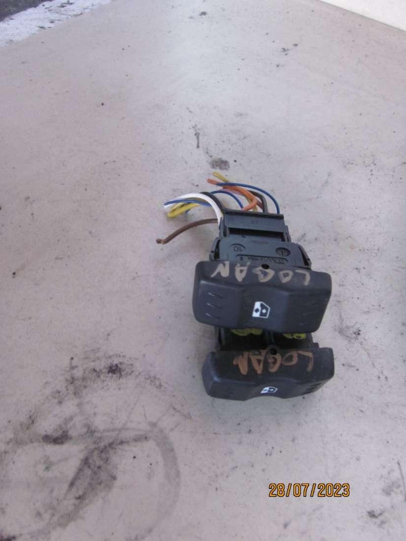 кнопка стеклоподъемника Renault Logan 1 поколение 2007, 1.6 л., бензин, МКПП, седан - фото №1