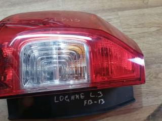 фонарь задний левый Dacia Logan 1 2014, 0.9 л., бензин, МКПП, универсал